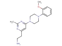 (2-{6-[4-(2-methoxyphenyl)piperazin-1-yl]-2-methylpyrimidin-4-yl}ethyl)amine