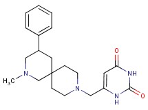 6-[(2-methyl-4-phenyl-2,9-diazaspiro[5.5]undec-9-yl)methyl]pyrimidine-2,4(1H,3H)-dione