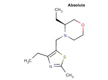 (3S)-3-ethyl-4-[(4-ethyl-2-methyl-1,3-thiazol-5-yl)methyl]morpholine