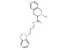 N-[3-(1H-1,2,3-benzotriazol-1-yl)propyl]-2-methyl-1,2,3,4-tetrahydro-3-isoquinolinecarboxamide