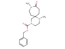 benzyl 1,9-dimethyl-10-oxo-1,4,9-triazaspiro[5.6]dodecane-4-carboxylate