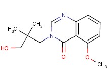 3-(3-hydroxy-2,2-dimethylpropyl)-5-methoxyquinazolin-4(3H)-one