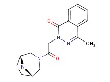 2-{2-[rel-(1R,5S)-3,8-diazabicyclo[3.2.1]oct-3-yl]-2-oxoethyl}-4-methyl-1(2H)-phthalazinone hydrochloride