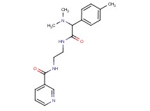 N-(2-{[2-(dimethylamino)-2-(4-methylphenyl)acetyl]amino}ethyl)nicotinamide