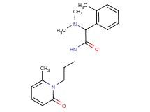 2-(dimethylamino)-N-[3-(6-methyl-2-oxo-1(2H)-pyridinyl)propyl]-2-(2-methylphenyl)acetamide