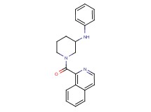 1-(1-isoquinolinylcarbonyl)-N-phenyl-3-piperidinamine