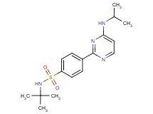 N-(tert-butyl)-4-[4-(isopropylamino)pyrimidin-2-yl]benzenesulfonamide