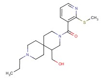 (3-{[2-(methylthio)pyridin-3-yl]carbonyl}-9-propyl-3,9-diazaspiro[5.5]undec-1-yl)methanol