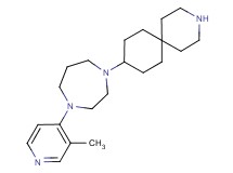 9-[4-(3-methylpyridin-4-yl)-1,4-diazepan-1-yl]-3-azaspiro[5.5]undecane trihydrochloride