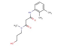 N'-(2,3-dimethylphenyl)-N-(3-hydroxypropyl)-N-methylmalonamide