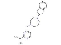 1-(2,3-dihydro-1H-inden-2-yl)-4-[(2-isopropyl-4-pyrimidinyl)methyl]-1,4-diazepane