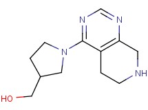 [1-(5,6,7,8-tetrahydropyrido[3,4-d]pyrimidin-4-yl)pyrrolidin-3-yl]methanol