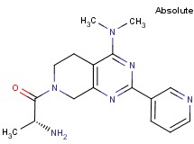 7-[(2R)-2-aminopropanoyl]-N,N-dimethyl-2-pyridin-3-yl-5,6,7,8-tetrahydropyrido[3,4-d]pyrimidin-4-amine