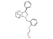 2-(2-{[(2R*,3S*,6R*)-3-phenyl-1,5-diazatricyclo[5.2.2.0~2,6~]undec-5-yl]methyl}phenoxy)ethanol
