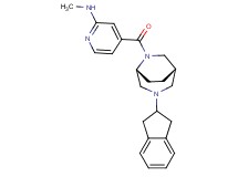 4-{[(1S*,5R*)-3-(2,3-dihydro-1H-inden-2-yl)-3,6-diazabicyclo[3.2.2]non-6-yl]carbonyl}-N-methyl-2-pyridinamine