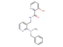 N-({2-[benzyl(methyl)amino]pyridin-3-yl}methyl)-3-hydroxypyridine-2-carboxamide