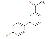 1-[3-(5-fluoro-2-pyridinyl)phenyl]ethanone