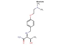 N~2~-{4-[2-(dimethylamino)ethoxy]benzyl}-L-threoninamide