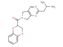 6-(2,3-dihydro-1,4-benzodioxin-2-ylcarbonyl)-2-isobutyl-6,7-dihydro-5H-pyrrolo[3,4-d]pyrimidine