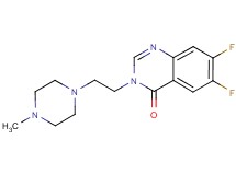 6,7-difluoro-3-[2-(4-methylpiperazin-1-yl)ethyl]quinazolin-4(3H)-one