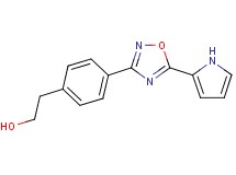 2-{4-[5-(1H-pyrrol-2-yl)-1,2,4-oxadiazol-3-yl]phenyl}ethanol