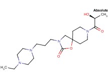 3-[3-(4-ethylpiperazin-1-yl)propyl]-8-[(2S)-2-hydroxypropanoyl]-1-oxa-3,8-diazaspiro[4.5]decan-2-one