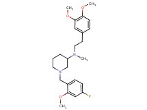 N-[2-(3,4-dimethoxyphenyl)ethyl]-1-(4-fluoro-2-methoxybenzyl)-N-methyl-3-piperidinamine