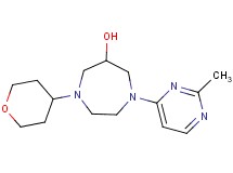 1-(2-methylpyrimidin-4-yl)-4-(tetrahydro-2H-pyran-4-yl)-1,4-diazepan-6-ol