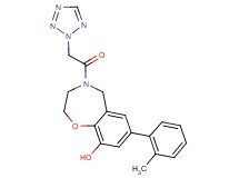 7-(2-methylphenyl)-4-(2H-tetrazol-2-ylacetyl)-2,3,4,5-tetrahydro-1,4-benzoxazepin-9-ol