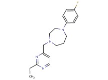 1-[(2-ethylpyrimidin-4-yl)methyl]-4-(4-fluorophenyl)-1,4-diazepane