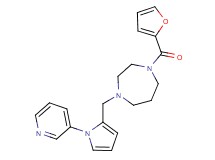 1-(2-furoyl)-4-[(1-pyridin-3-yl-1H-pyrrol-2-yl)methyl]-1,4-diazepane