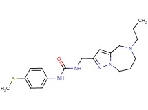 N-[4-(methylthio)phenyl]-N'-[(5-propyl-5,6,7,8-tetrahydro-4H-pyrazolo[1,5-a][1,4]diazepin-2-yl)methyl]urea