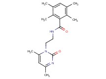 N-[2-(4,6-dimethyl-2-oxopyrimidin-1(2H)-yl)ethyl]-2,3,5,6-tetramethylbenzamide