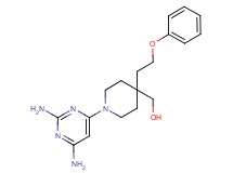 [1-(2,6-diaminopyrimidin-4-yl)-4-(2-phenoxyethyl)piperidin-4-yl]methanol