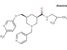 (3R,5S)-N-isobutyl-5-{[(6-methyl-3-pyridinyl)oxy]methyl}-1-(4-pyridinylmethyl)-3-piperidinecarboxamide