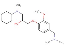 1-[cyclohexyl(methyl)amino]-3-{4-[(dimethylamino)methyl]-2-methoxyphenoxy}-2-propanol