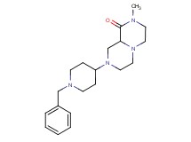 8-(1-benzylpiperidin-4-yl)-2-methylhexahydro-2H-pyrazino[1,2-a]pyrazin-1(6H)-one