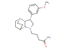 4-[(3R*,3aR*,7aR*)-3-(3-methoxyphenyl)hexahydro-4,7-ethanopyrrolo[3,2-b]pyridin-1(2H)-yl]butanamide
