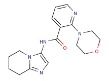 2-morpholin-4-yl-N-(5,6,7,8-tetrahydroimidazo[1,2-a]pyridin-3-yl)nicotinamide