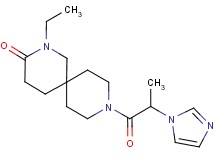 2-ethyl-9-[2-(1H-imidazol-1-yl)propanoyl]-2,9-diazaspiro[5.5]undecan-3-one