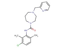 N-(3-chloro-2,6-dimethylphenyl)-4-(pyridin-2-ylmethyl)-1,4-diazepane-1-carboxamide