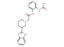 N-[2-(acetylamino)phenyl]-2-[3-(1H-benzimidazol-2-yl)piperidin-1-yl]acetamide