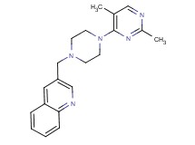 3-{[4-(2,5-dimethylpyrimidin-4-yl)piperazin-1-yl]methyl}quinoline