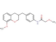 2-methoxy-N-{4-[(8-methoxy-3,4-dihydro-2H-chromen-3-yl)methyl]phenyl}acetamide