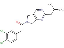 6-[(3,4-dichlorophenyl)acetyl]-2-isobutyl-6,7-dihydro-5H-pyrrolo[3,4-d]pyrimidine