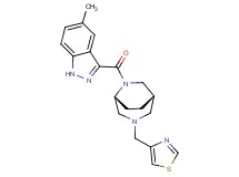 5-methyl-3-{[(1S*,5R*)-3-(1,3-thiazol-4-ylmethyl)-3,6-diazabicyclo[3.2.2]non-6-yl]carbonyl}-1H-indazole