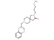 8-(2,3-dihydro-1,4-benzodioxin-2-ylmethyl)-2-(3-methoxypropyl)-2,8-diazaspiro[4.5]decan-3-one
