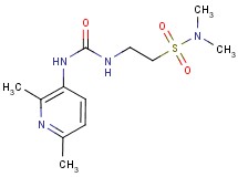 2-({[(2,6-dimethylpyridin-3-yl)amino]carbonyl}amino)-N,N-dimethylethanesulfonamide
