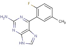 6-(2-fluoro-5-methylphenyl)-9H-purin-2-amine