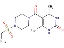 5-{[4-(ethylsulfonyl)piperazin-1-yl]carbonyl}-4,6-dimethyl-3,4-dihydropyrimidin-2(1H)-one